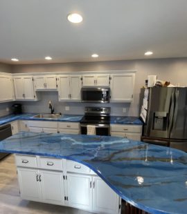 Fraser, Michigan Epoxy Countertops - After Photo
