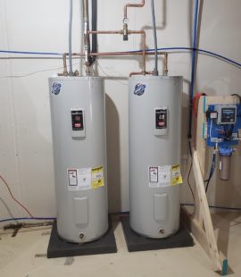 Dual Hot Water Tank Installation (1)