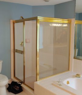 West Bloomfield Shower Remodel - before