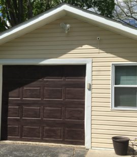 Royal Oak Garage Remodel with New Garage Door and Siding - after