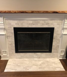 Clinton Township Fireplace Remodel - after