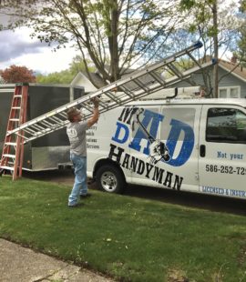 Oakland County Siding Replacement by Mad Dad Handyman